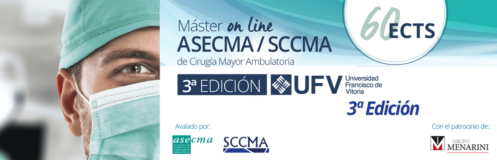 Portada- III EDICIÓN DEL MÁSTER ASECMA SCCMA DE CIRUGÍA MAYOR AMBULATORIA