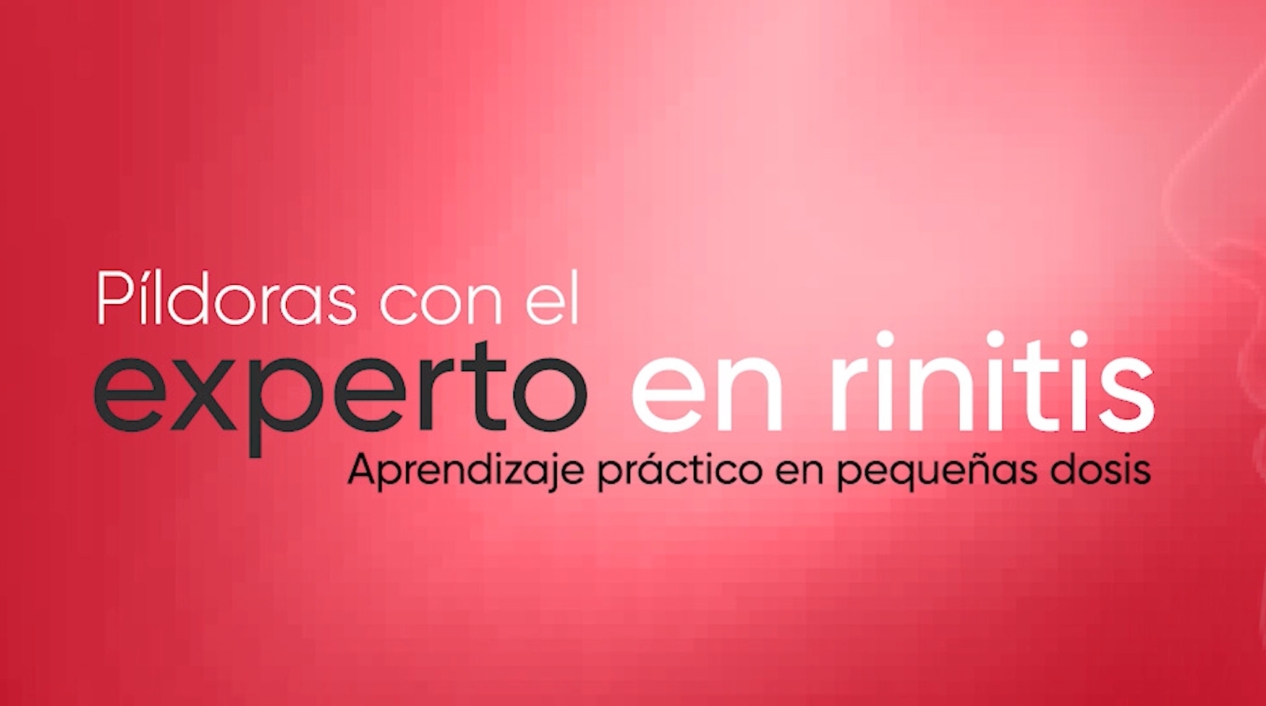 Píldoras con el experto: Rinitis alérgica en farmacia